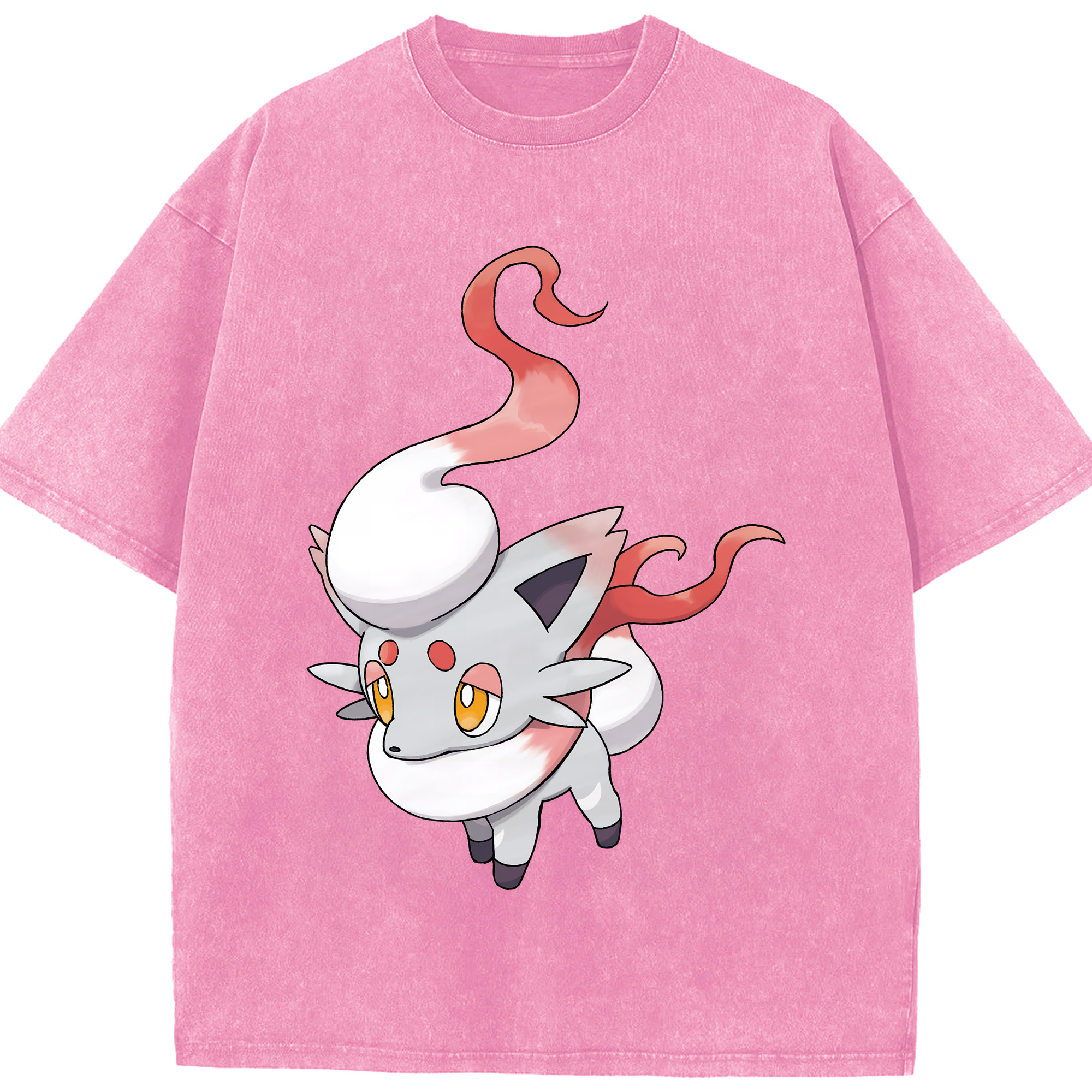 （画像用） ポケットモンスター Pokémon 綿100% ヴィンテージ風 半袖Tシャツ（フロントプリント）